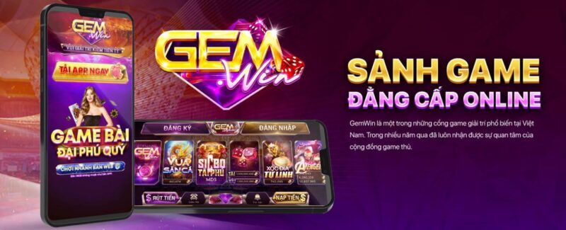 Khám phá thế giới Gemwin – Sân chơi cá cược trực tuyến hàng đầu