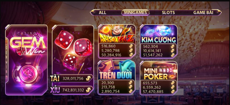 lam giau tu mini game poker