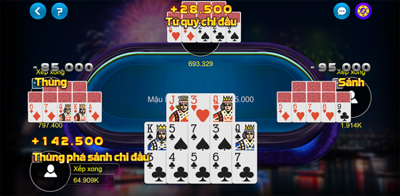 2. Những thuật ngữ cần biết khi chơi game bài mậu binh tại Gemwin