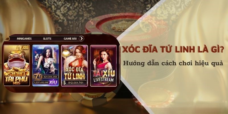 Xóc Đĩa Tứ Linh tại Gemwin – Trải Nghiệm Cá Cược Độc Đáo và Cơ Hội Thắng Lớn
